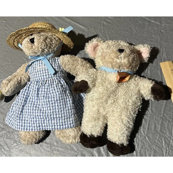 Starbucks Bearista Little Bo Peep Bear Plush Toy 30th + 31st Sheep - Picture 1 of 12